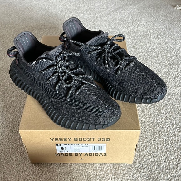 Yeezy Shoes - YEEZY BOOST 350 V2 Black/Black Originals